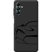 Черный чехол BoxFace Samsung Galaxy A04s (A047) Sportcar