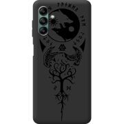 Черный чехол BoxFace Samsung Galaxy A04s (A047) Hugin and Munin