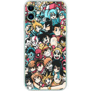 Чехол Uprint Apple iPhone 11 Anime Stickers
