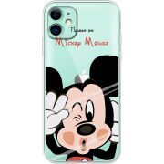 Прозрачный чехол Uprint Apple iPhone 11 Mister M