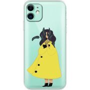 Прозрачный чехол Uprint Apple iPhone 11 Just a Girl