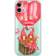 Прозрачный чехол Uprint Apple iPhone 11 Valentine Dwarfs