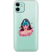 Прозрачный чехол Uprint Apple iPhone 11 Selena Gomez