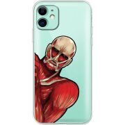 Прозрачный чехол Uprint Apple iPhone 11 Титан