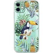 Прозрачный чехол Uprint Apple iPhone 11 Tucan