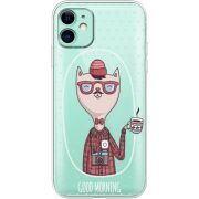 Прозрачный чехол Uprint Apple iPhone 11 Good Morning