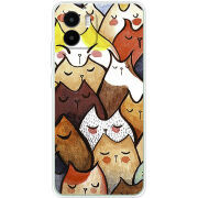 Чехол BoxFace Xiaomi Redmi A1 Sleepy Cats