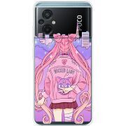 Прозрачный чехол BoxFace Xiaomi Poco M5 Wiked Lady