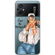 Прозрачный чехол BoxFace Xiaomi Poco M5 Live The Moment