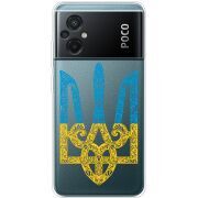 Прозрачный чехол BoxFace Xiaomi Poco M5 Gold Trident