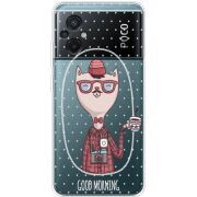 Прозрачный чехол BoxFace Xiaomi Poco M5 Good Morning