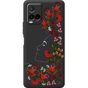 Черный чехол BoxFace Vivo Y21 3D Ukrainian Muse