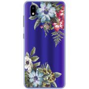 Прозрачный чехол BoxFace ZTE Blade A3 2020 Floral