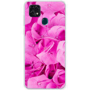 Чехол BoxFace ZTE Blade 20 Smart Pink Flowers