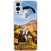 Чехол BoxFace Infinix Hot 12 Play Pubg parachute