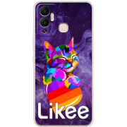 Чехол BoxFace Infinix Hot 12 Play Likee Cat