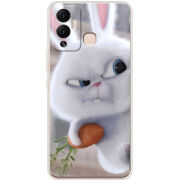 Чехол BoxFace Infinix Hot 12 Play Rabbit Snowball