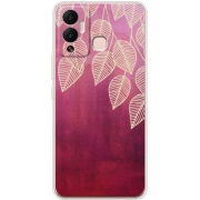 Чехол BoxFace Infinix Hot 12 Play Gold Leaves