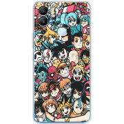 Чехол BoxFace Infinix Hot 12i Anime Stickers