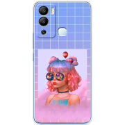 Чехол BoxFace Infinix Hot 12i Girl in the Clouds