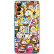Чехол BoxFace Infinix Hot 12i Rick and Morty