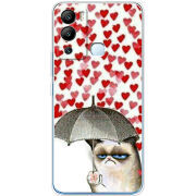 Чехол BoxFace Infinix Hot 12i Raining Hearts
