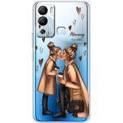 Прозрачный чехол BoxFace Infinix Hot 12i Mommy Is My BFF