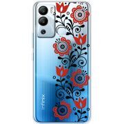 Прозрачный чехол BoxFace Infinix Hot 12i Ethno Ornament