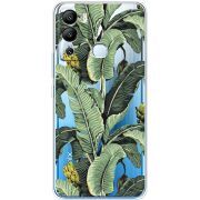 Прозрачный чехол BoxFace Infinix Hot 12i Banana Leaves