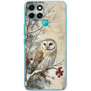 Чехол BoxFace Infinix Smart 6 Christmas Owl