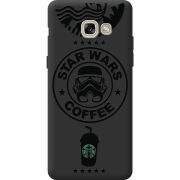 Черный чехол BoxFace Samsung A520 Galaxy A5 2017 Dark Coffee