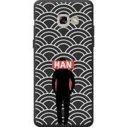 Черный чехол BoxFace Samsung A520 Galaxy A5 2017 Man Pattern