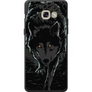 Черный чехол BoxFace Samsung A520 Galaxy A5 2017 Wolf