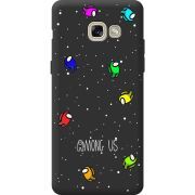 Черный чехол BoxFace Samsung A520 Galaxy A5 2017 Among Us Invisible