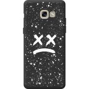 Черный чехол BoxFace Samsung A520 Galaxy A5 2017 Sad Way