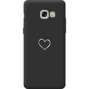 Черный чехол BoxFace Samsung A520 Galaxy A5 2017 My Heart