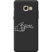 Черный чехол BoxFace Samsung A520 Galaxy A5 2017 Pew Pew