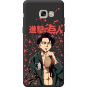 Черный чехол BoxFace Samsung A520 Galaxy A5 2017 Атака Титанов Леви