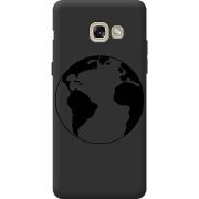 Черный чехол BoxFace Samsung A520 Galaxy A5 2017 Earth