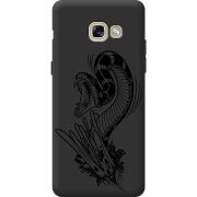 Черный чехол BoxFace Samsung A520 Galaxy A5 2017 Snake