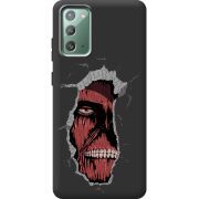 Черный чехол Uprint Samsung N980 Galaxy Note 20 Нападение на Титана