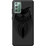 Черный чехол Uprint Samsung N980 Galaxy Note 20 Owl