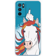 Чехол BoxFace OPPO A54s Fuck Unicorn