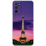 Чехол BoxFace OPPO A54s Полночь в Париже