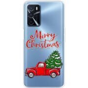 Прозрачный чехол BoxFace OPPO A54s Holiday Car