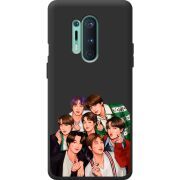 Черный чехол BoxFace OnePlus 8 Pro BTS
