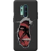 Черный чехол BoxFace OnePlus 8 Pro Нападение на Титана