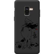 Черный чехол BoxFace Samsung A530 Galaxy A8 2018 