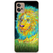 Чехол BoxFace Motorola G32 Moonlight Lion