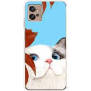 Чехол BoxFace Motorola G32 Wondering Cat